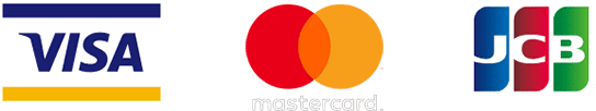 VISA/Mastercard/JCB